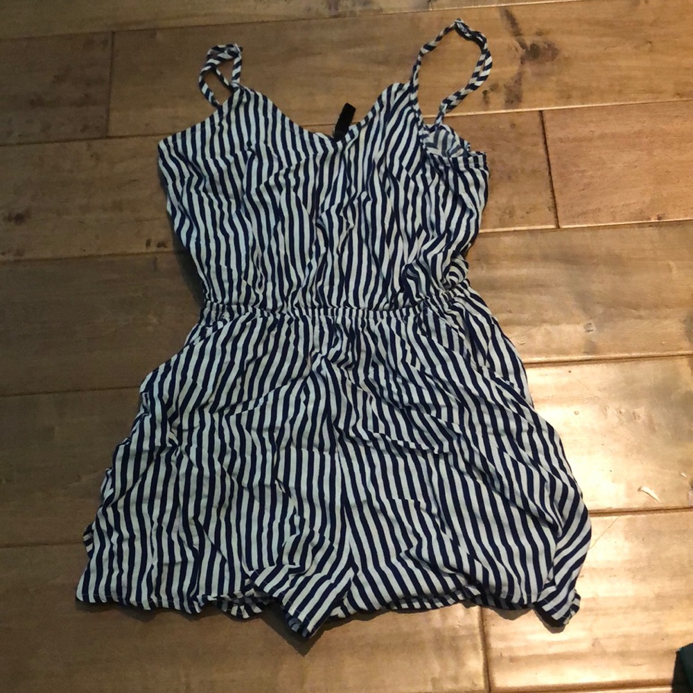 Striped Romper